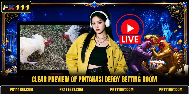 Clear preview of Pintakasi Derby betting room