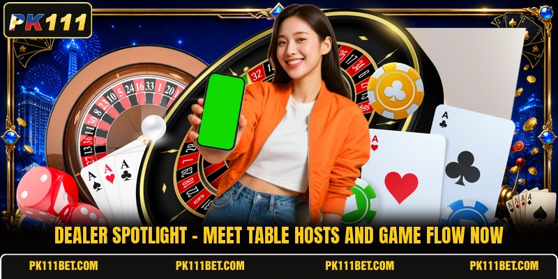 Dealer Spotlight - Meet Table Hosts And Game Flow Now