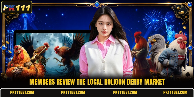Members review the local Roligon Derby market