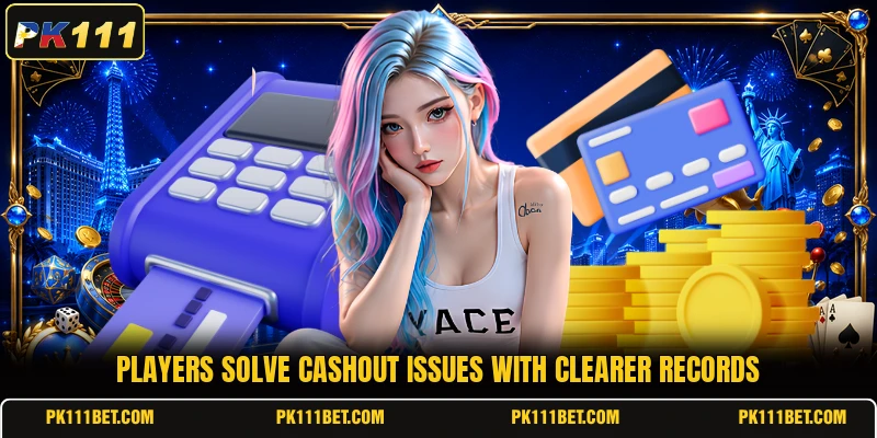 Players solve cashout issues with clearer records Players solve cashout issues with clearer records
