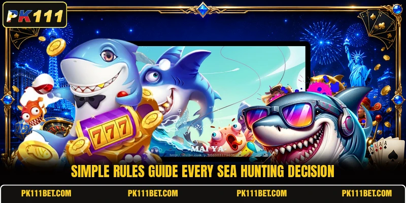 Simple rules guide every sea hunting decision